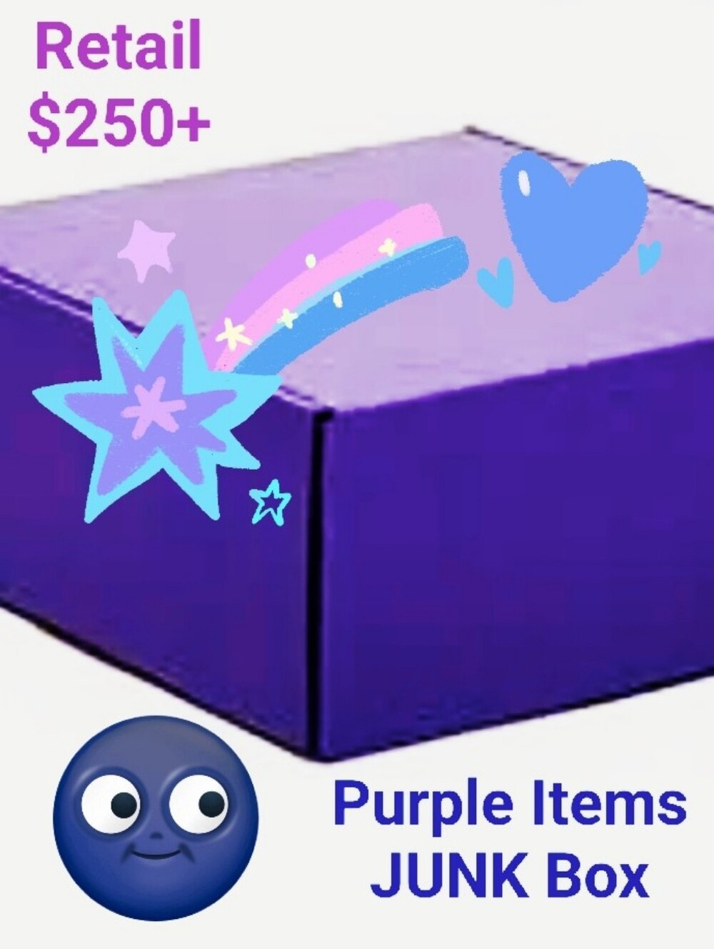 Purple Items Junk Box